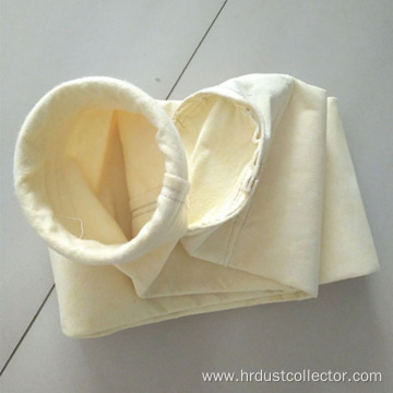 Dust collection high temperature glass fiber filter bag